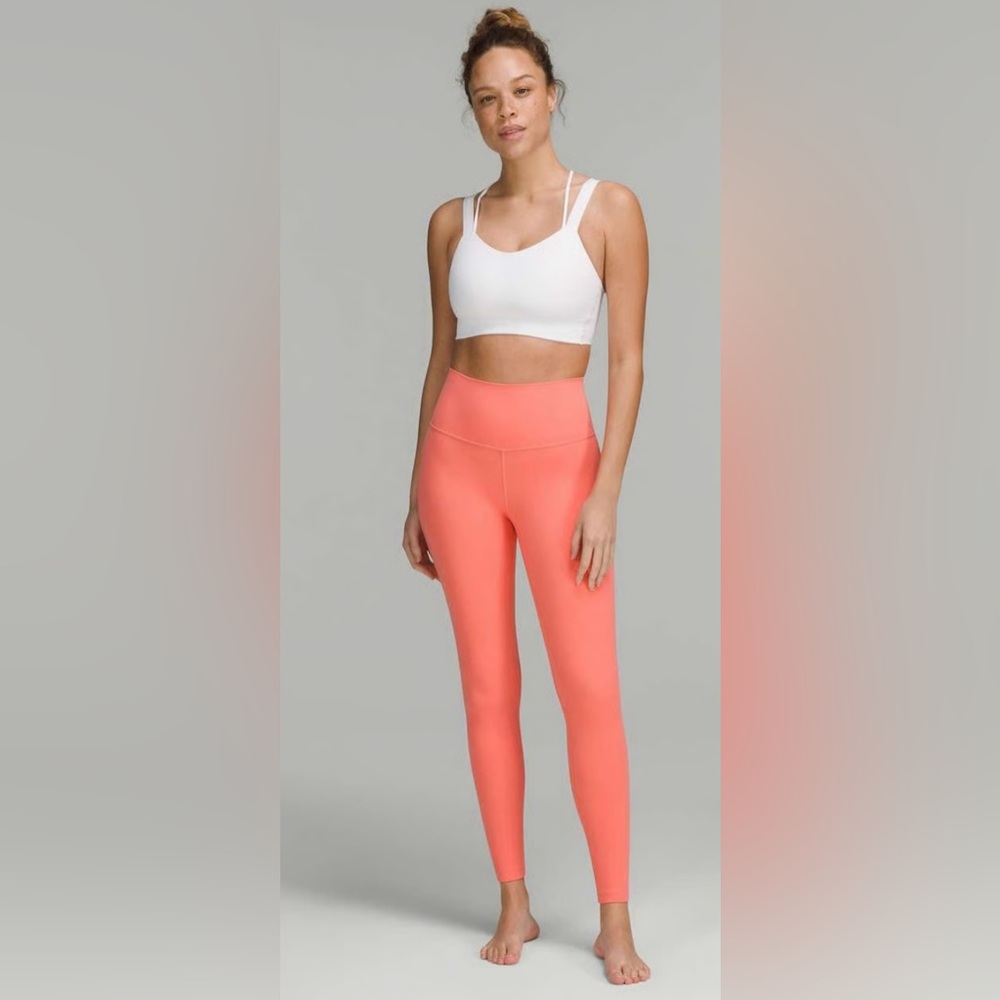 Size 12 Raspberry Cream double lined 25” Lululemon Align High-Rise legging